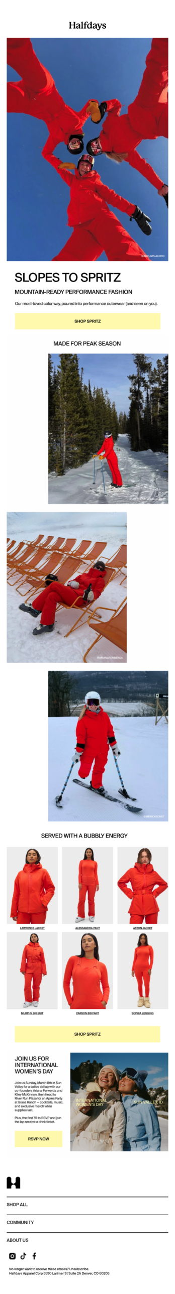 Spritz: Served with Bubbly Energy