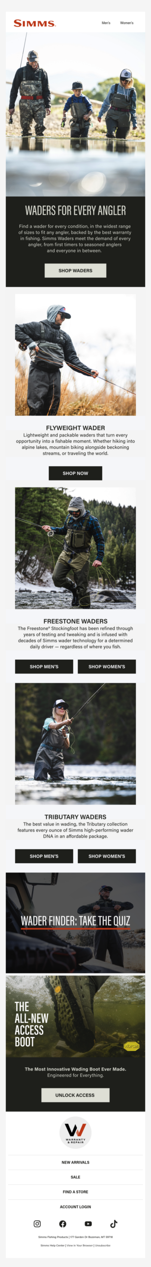 Waders for every angler