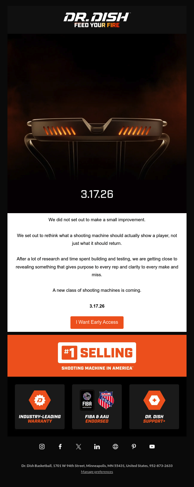 3.17.26 A New Shooting Machine Arrives