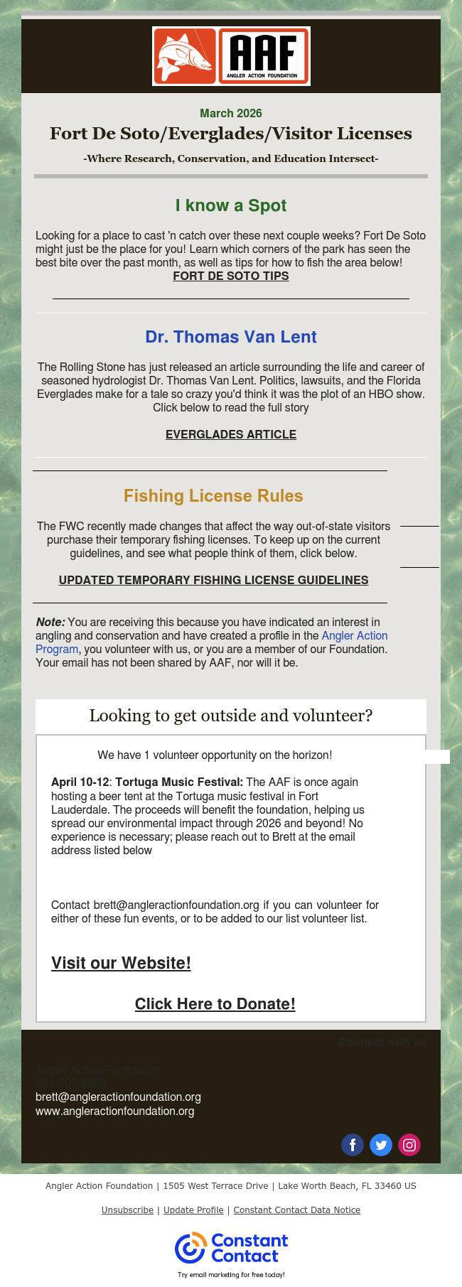 Angler Action Alert