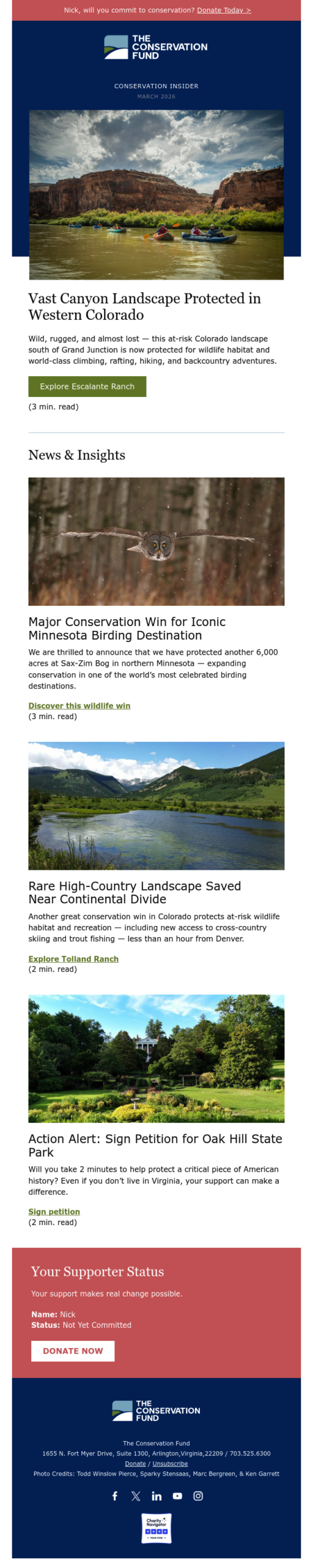 Conservation Insider: 2 major wins in Colorado + an iconic MN birding destination