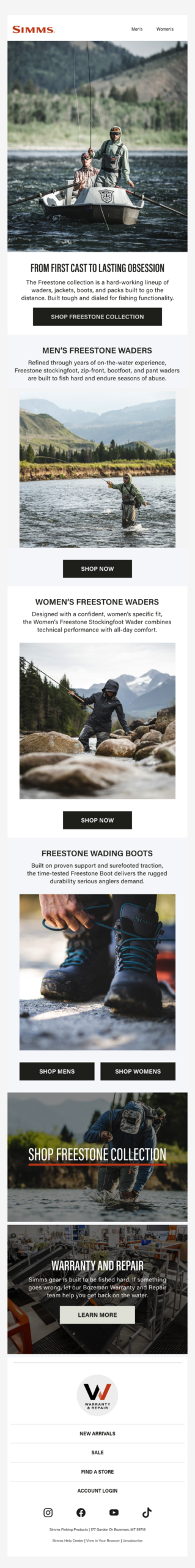 Discover the Freestone Collection