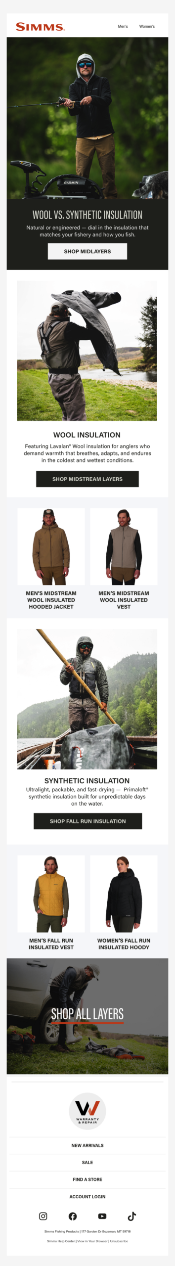 Fishing longer starts with dressing smarter