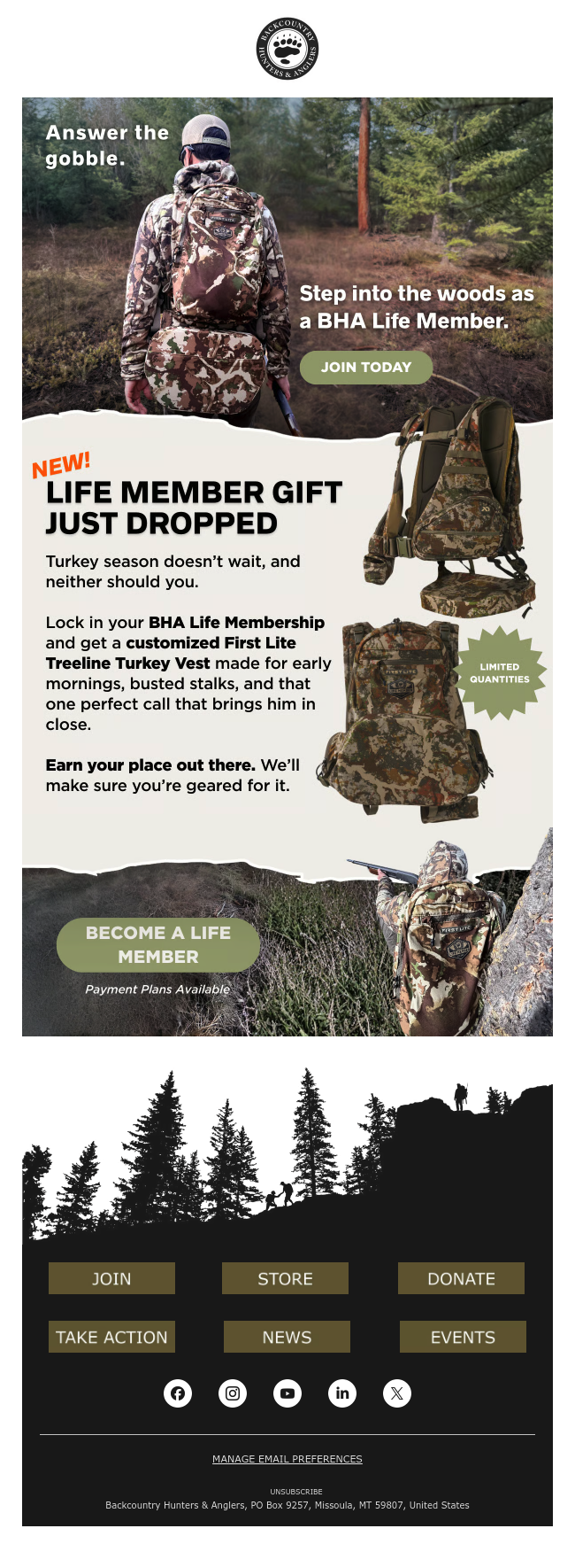 Go Life. Get the Vest.