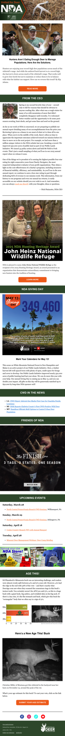 Hunters Aren’t Eating Enough Deer to Manage Populations