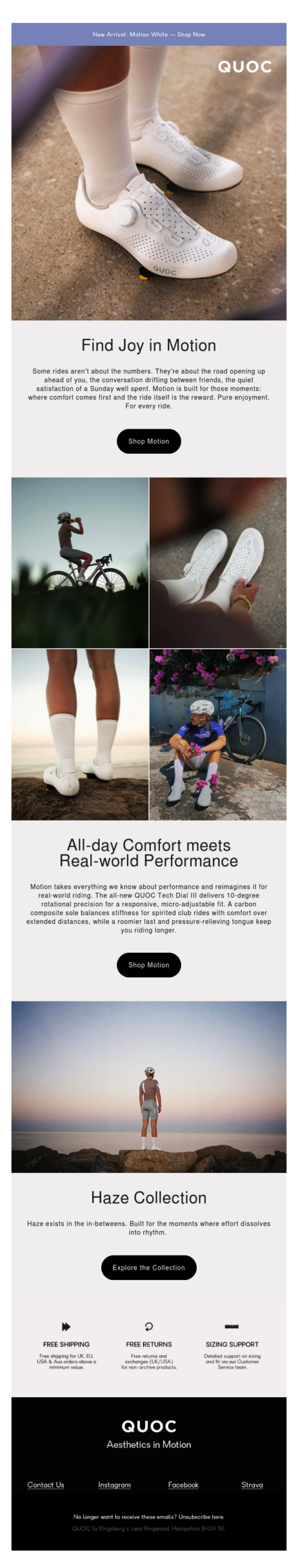 JUST LANDED: Motion  — Pure Enjoyment. For Every Ride.