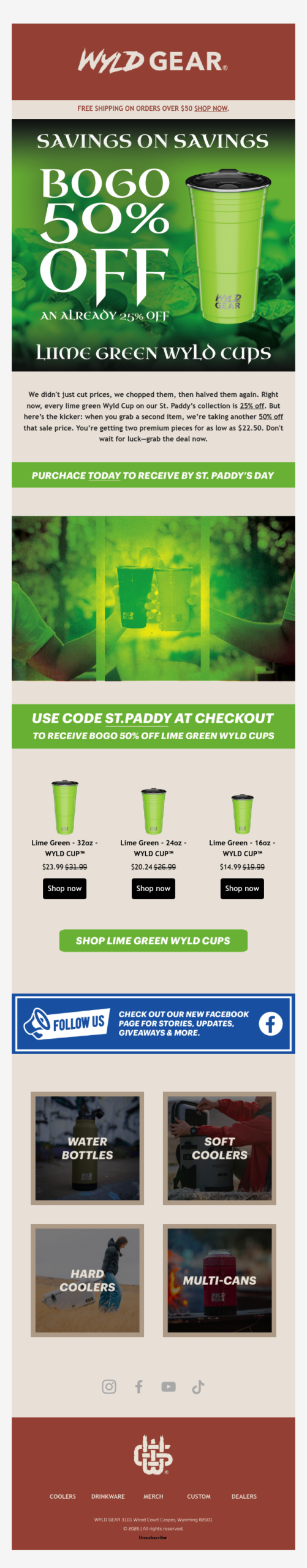Last Chance to Order and Have Guaranteed Shipment by St. Paddy’s!!!