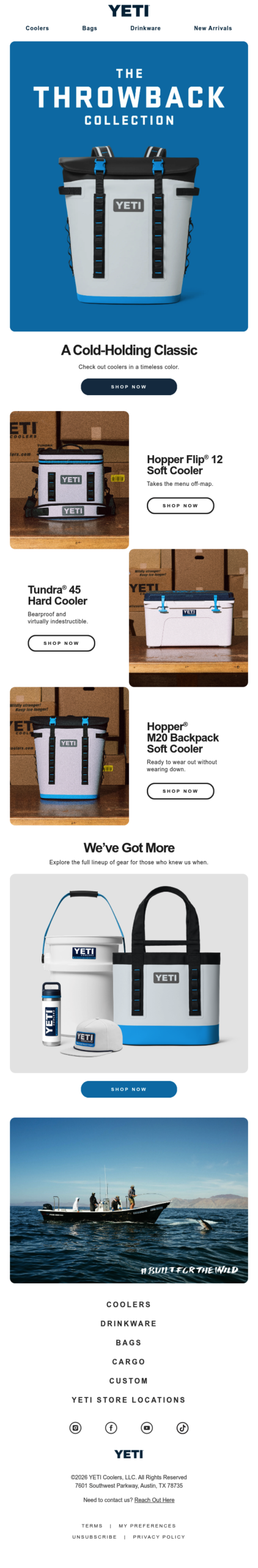 Legendary Coolers In A Throwback Color