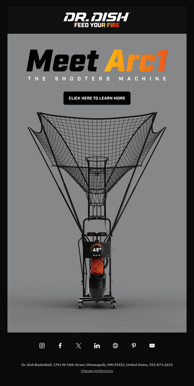 Meet Arc1: The Shooters Machine