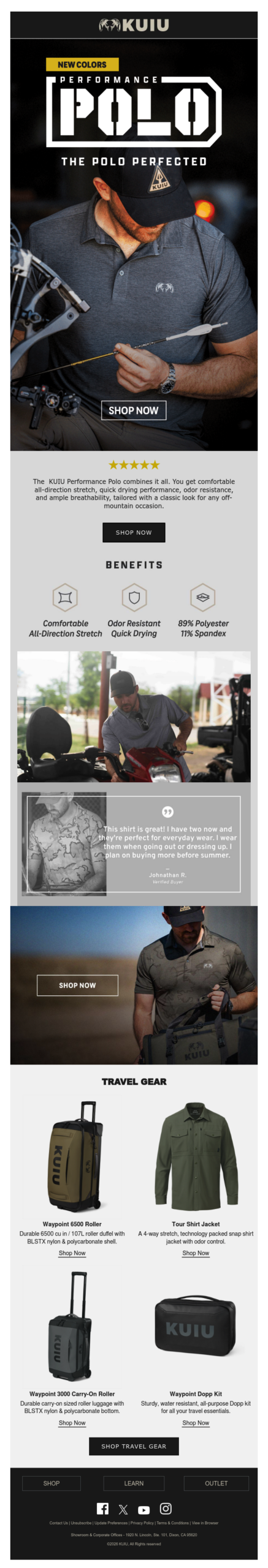 New Colors Just Dropped – Performance Polos