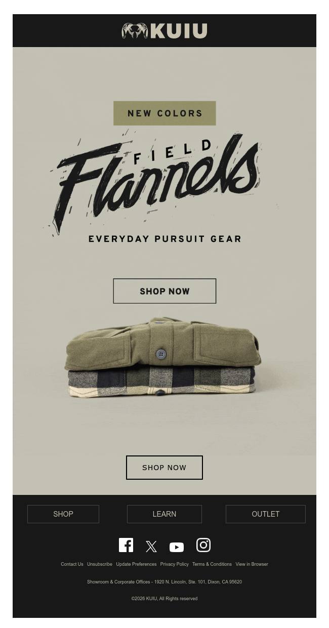 New Colors – Field Flannels