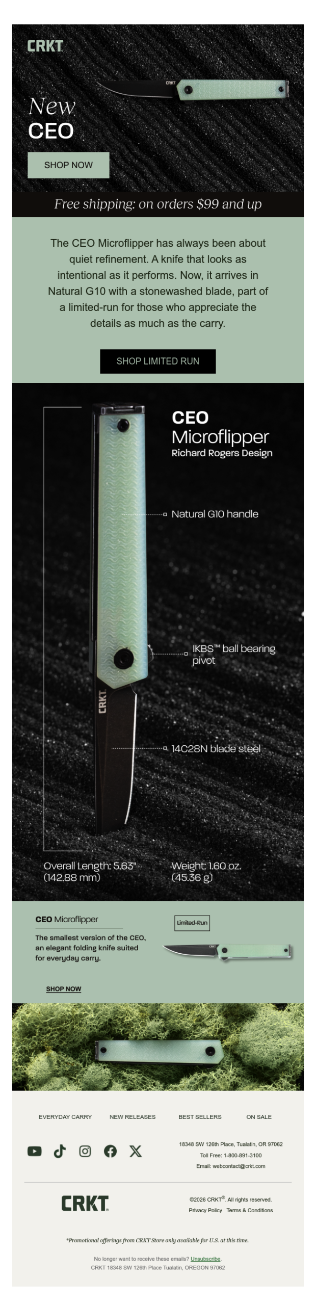 New suit, same refinement: The CEO in Natural G10