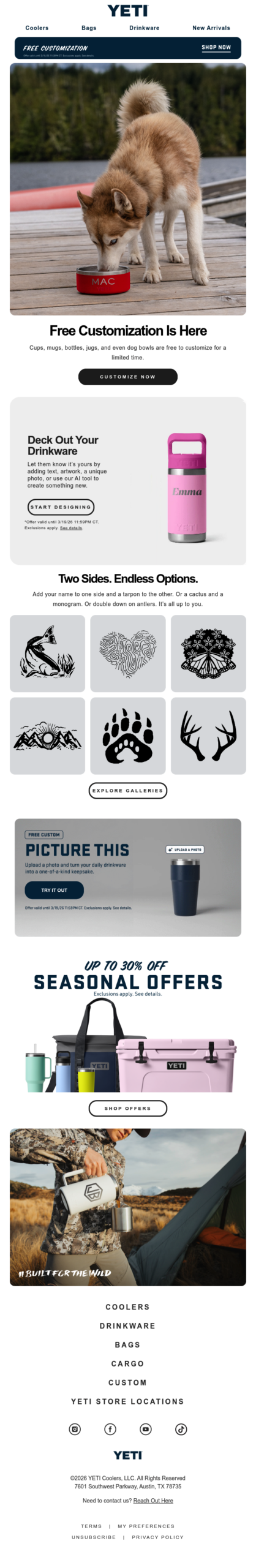 Now’s The Time For Free Customization