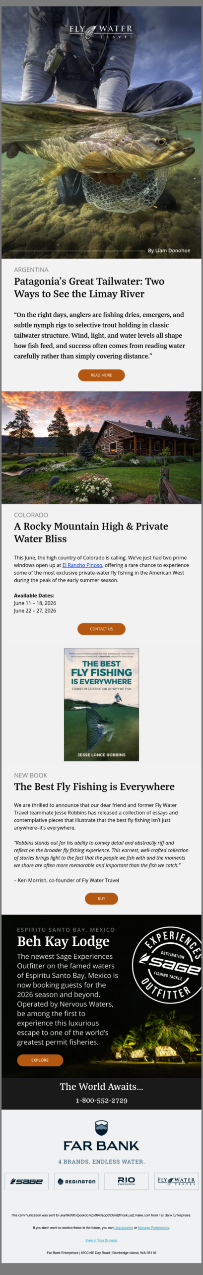 Patagonia’s Great Tailwater: The Limay River