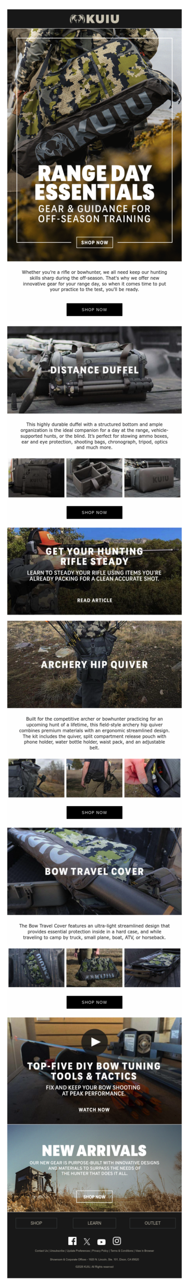 Range Day Essentials: Gear & Guidance for Off-Season Training