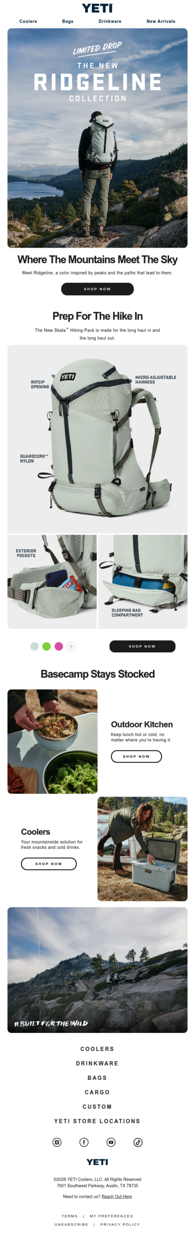 The Ridgeline Collection: Made For The Ascent And The Wind-Down After