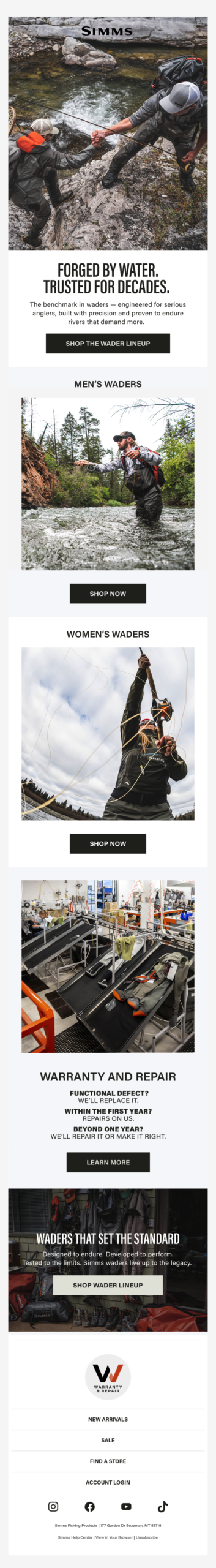 Waders that set the standard