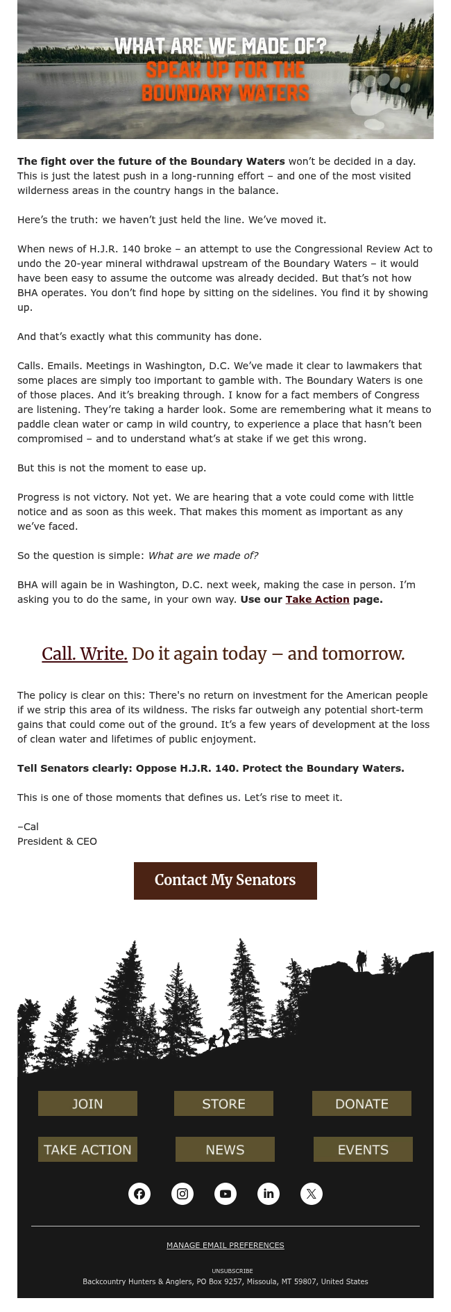 Cal’s Take Vol. 4: What Are We Made Of?