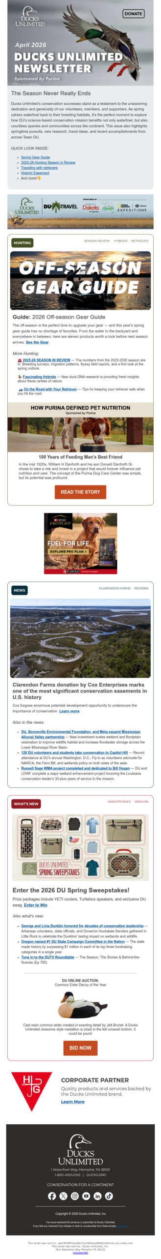 DU Newsletter: The season never really ends — here’s proof