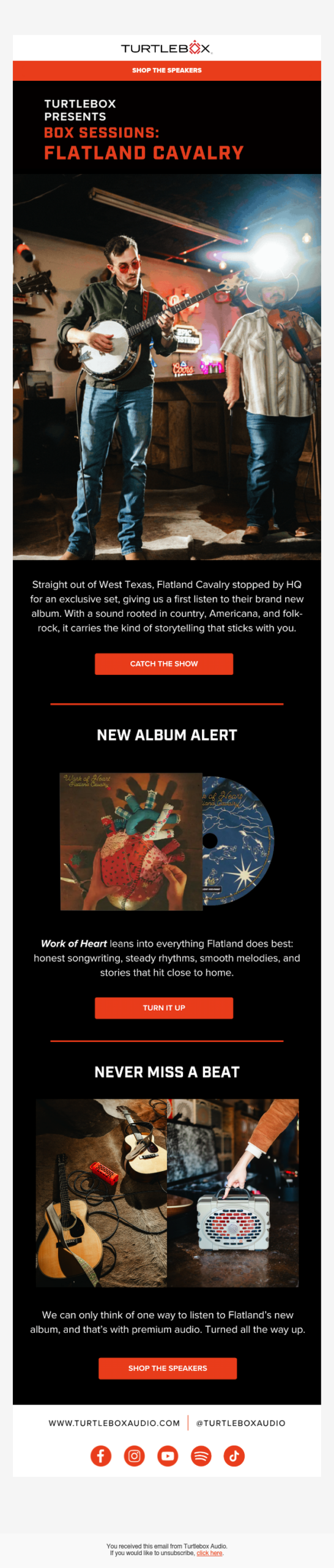 Flatland Cavalry Live from HQ!