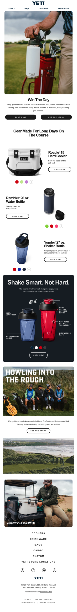 Golf Gear Made For Champions