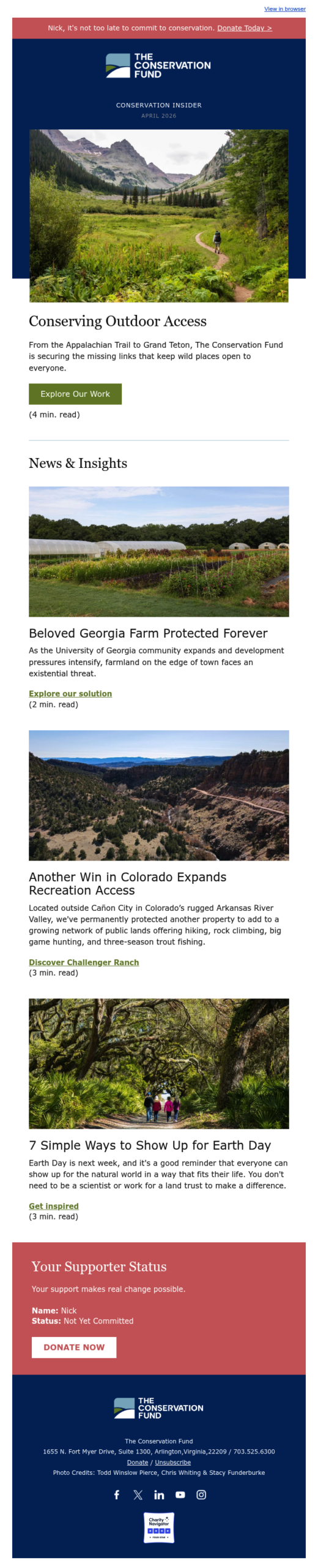 Good news from the field. (You deserve it.)