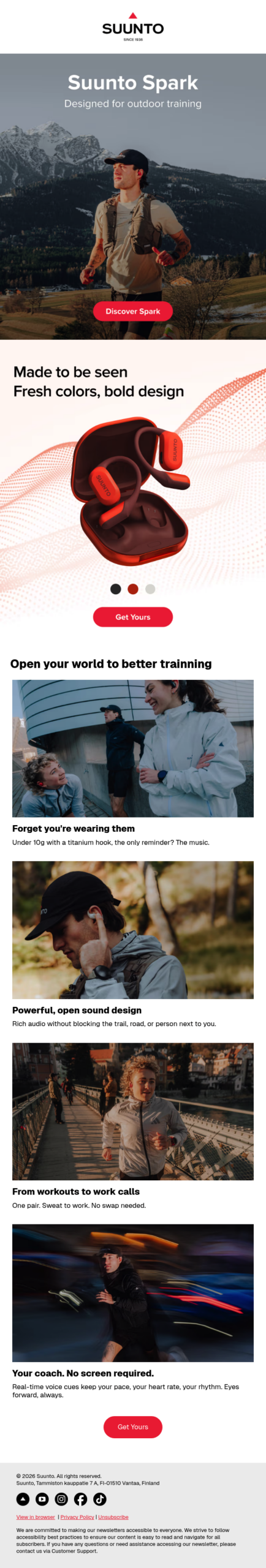 Introducing Suunto Spark