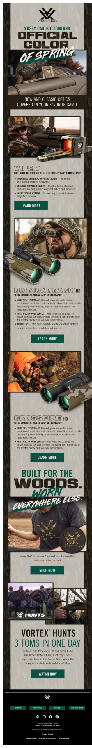 Shop Our Mossy Oak® Bottomland® Collection.