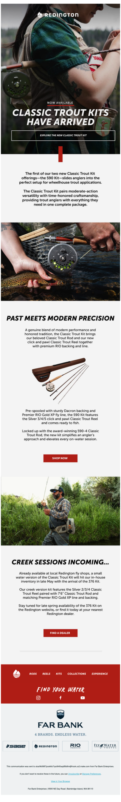 The Redington Classic Trout Kit is Here