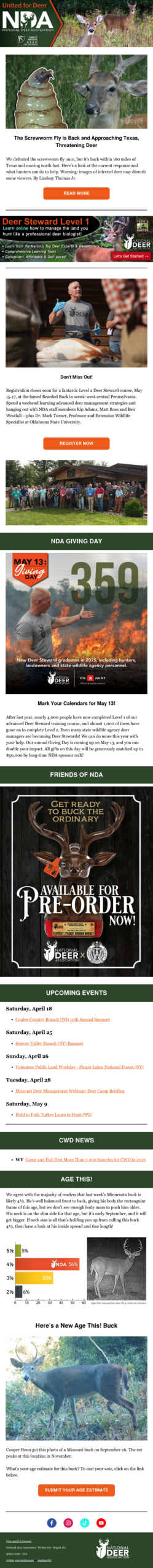 The Screwworm Fly is Back and Approaching Texas, Threatening Deer