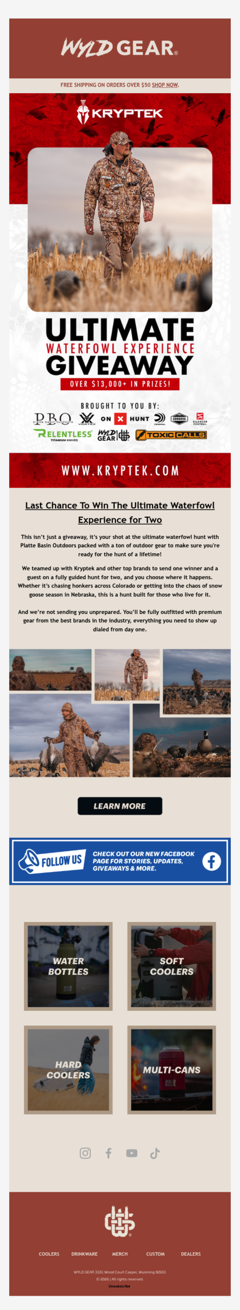 You Could Still Win The Ultimate Waterfowl Experience Giveaway!