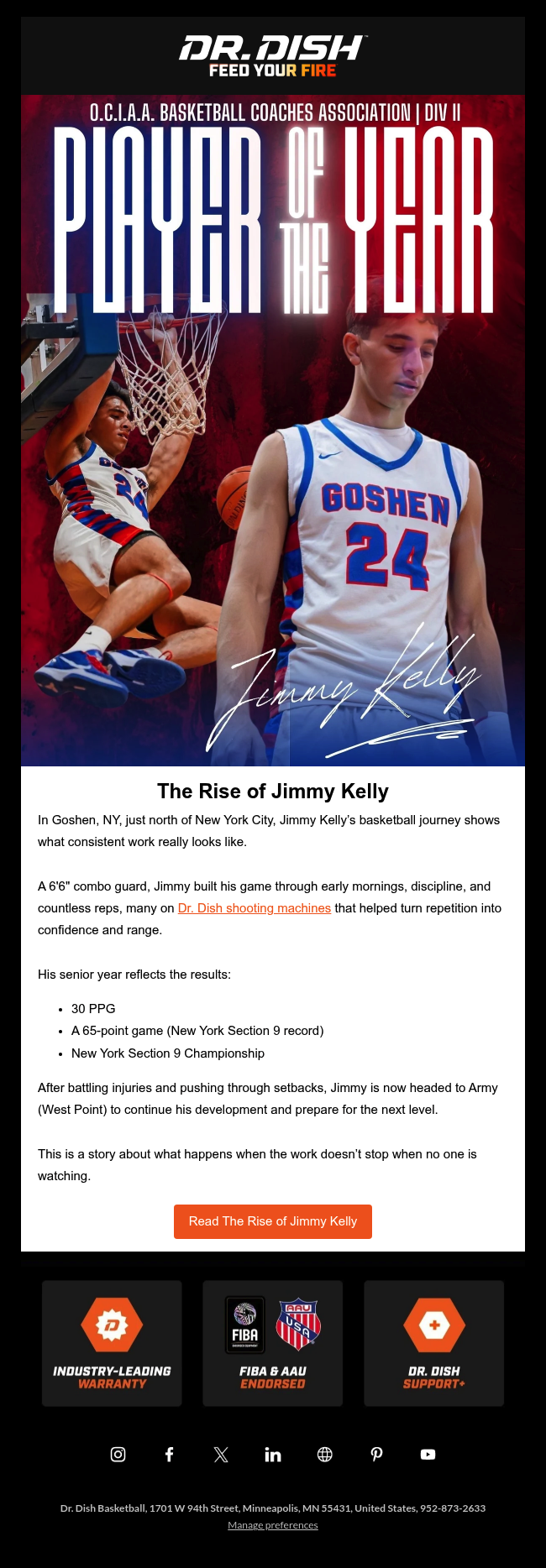 Built in the Gym: Jimmy Kelly’s Story 📚🏀