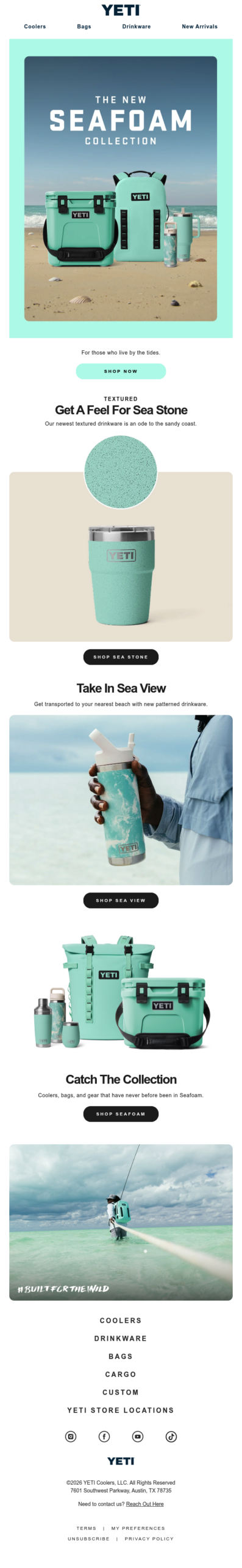 Dive Into The New Seafoam Collection