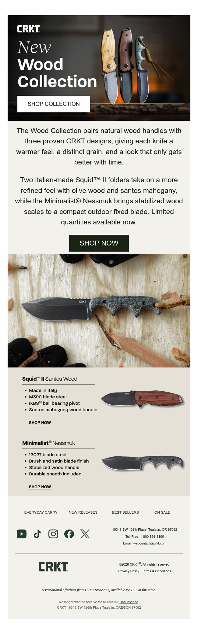 Introducing the Wood Collection