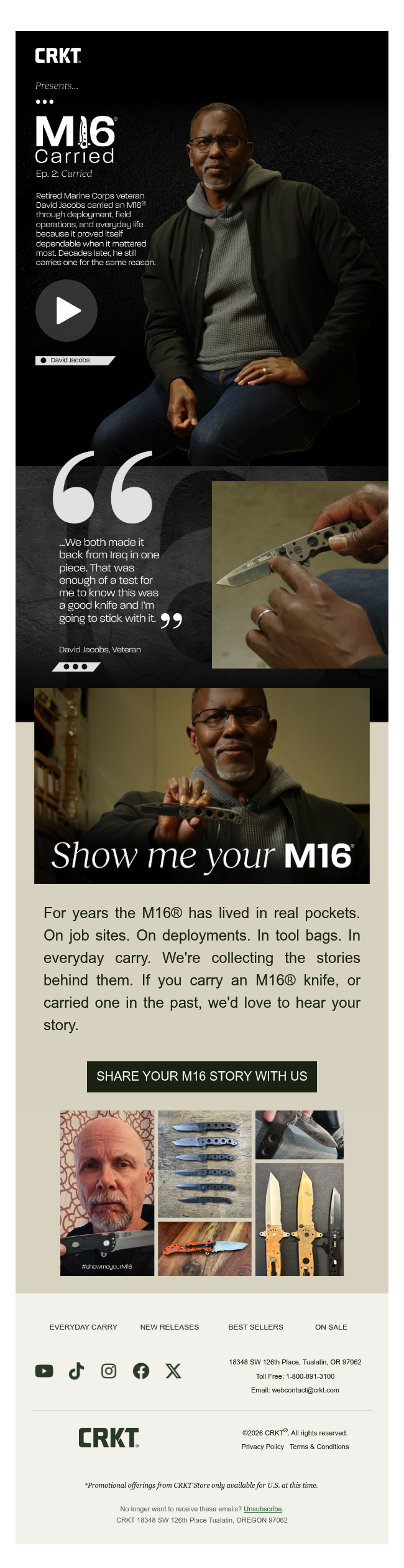 M16® Carried Episode 2 is Live