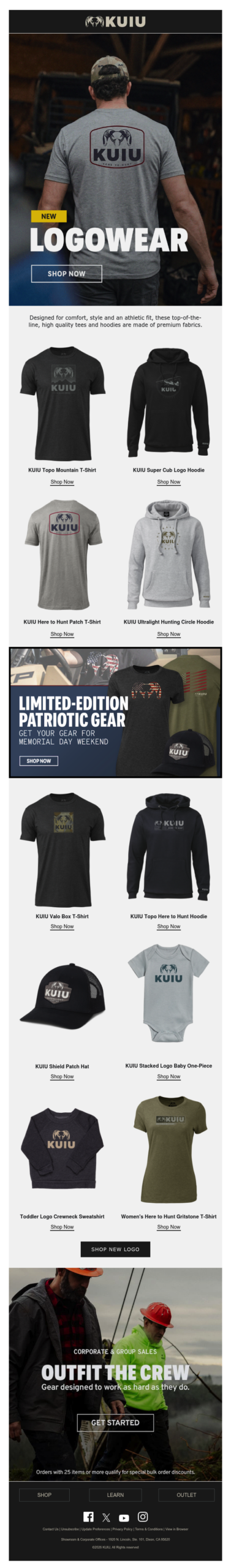 New Logowear Design Drop — Outfit the Entire Family