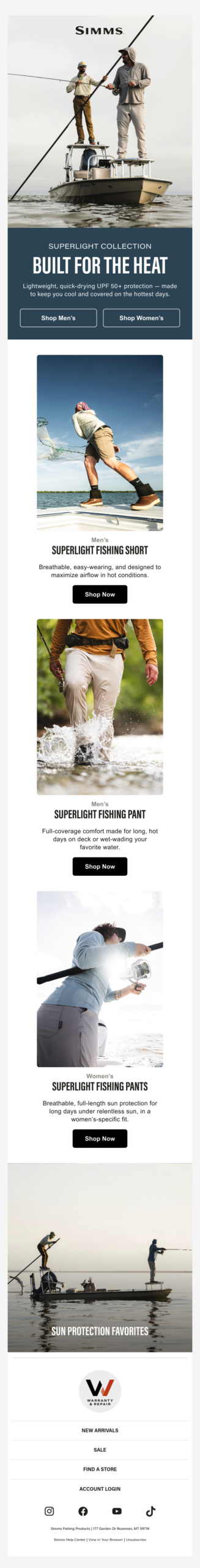 Pants and shorts built for the heat