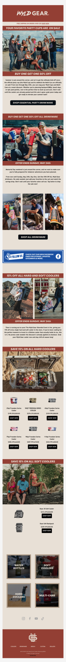 Sale Ends May 24th!