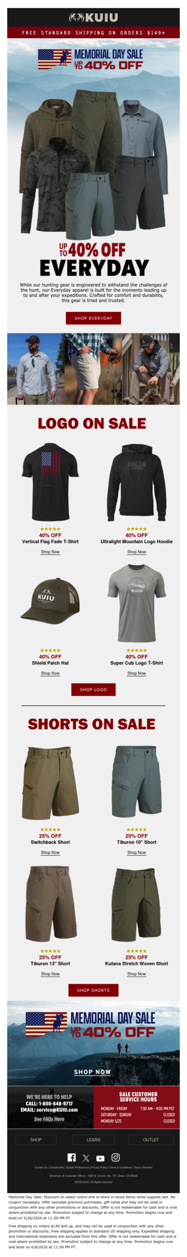 Save Up To 40% On Everyday Apparel