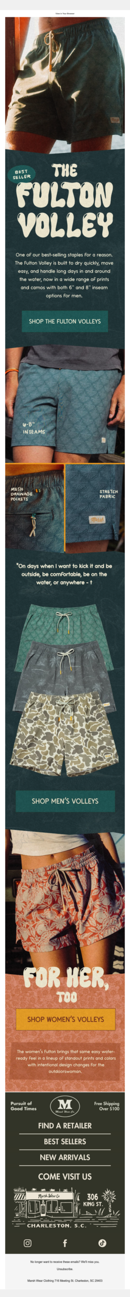 The Fulton Volley Shorts