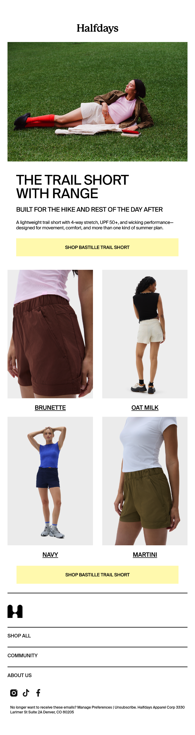 The Short Your Summer Needs