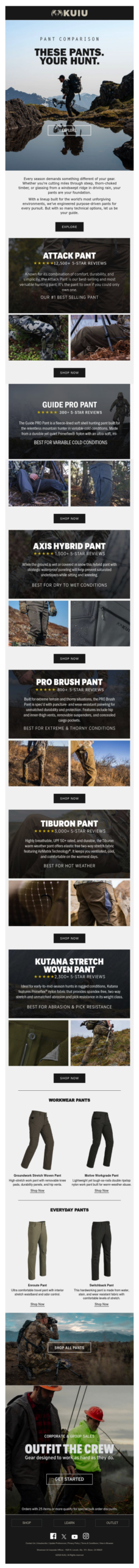 Find Your Next Pant: Let Us Be Your Guide