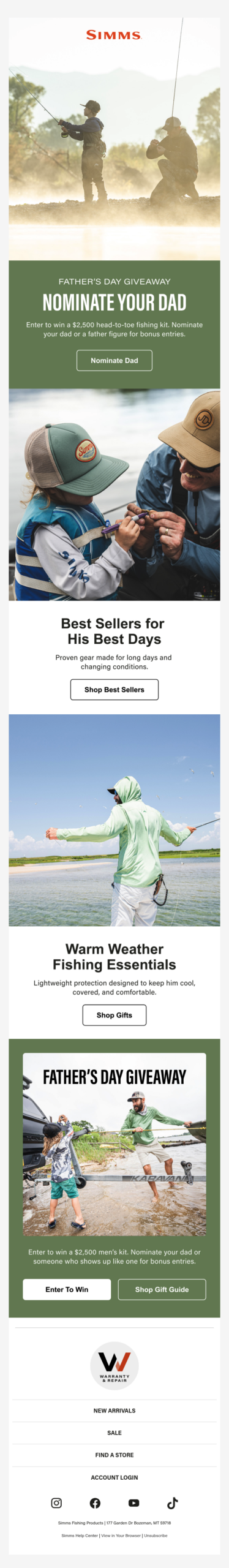 Win Dad his next head-to-toe kit