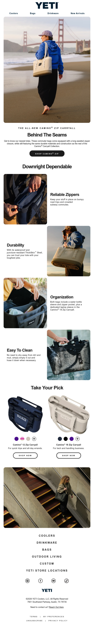 A Closer Look At The Camino® Zip Carryall