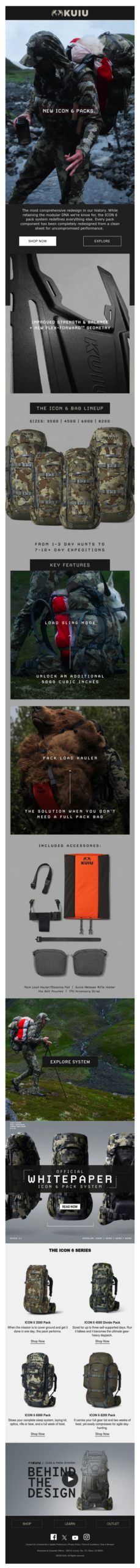 All-New Pack System — An ICON Reborn