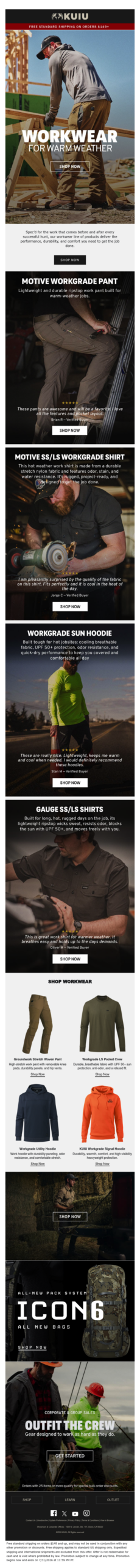 Built for the Heavy Summer Workload