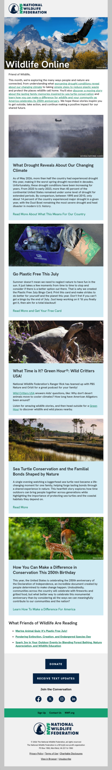 Discover the Stories Shaping Conservation This Summer
