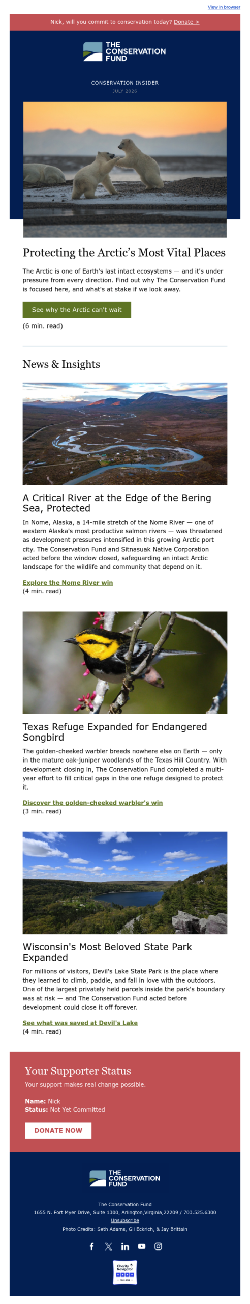From the Arctic to the Midwest: four conservation wins you need to see