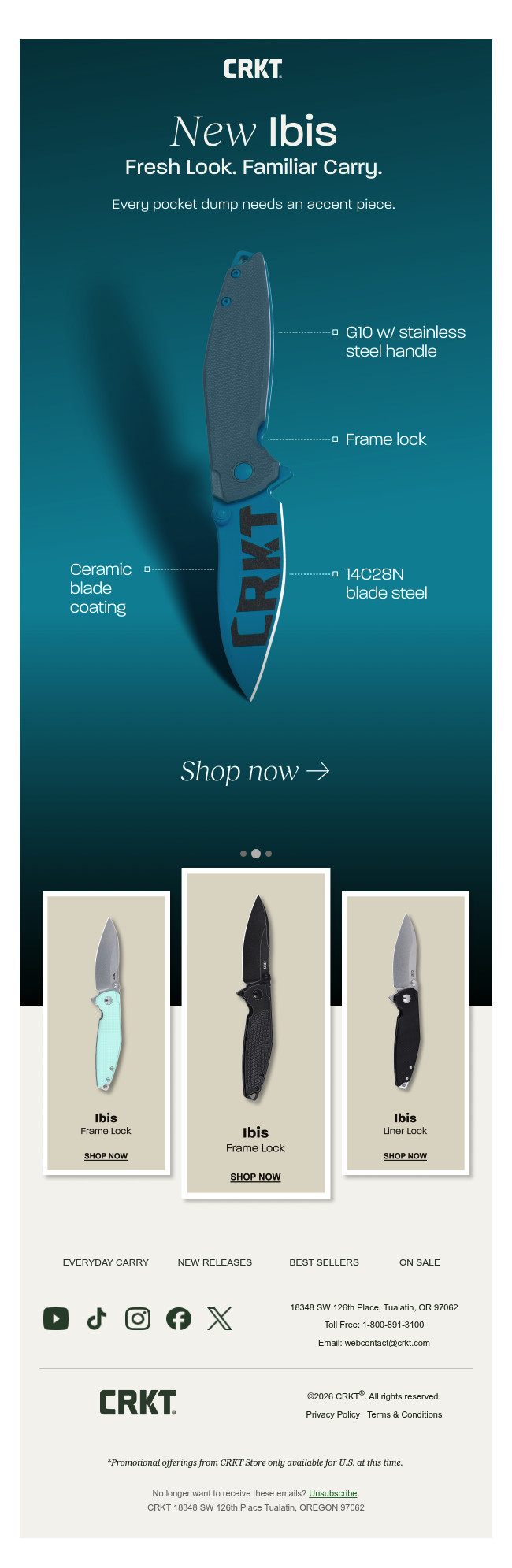Meet the New Ibis: A fresh look for a familiar carry