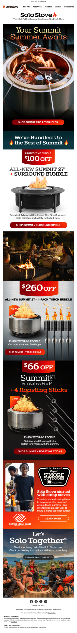 Summit bundle deals for a dream summer ☀️